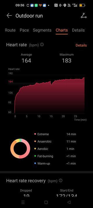 Huawei Health app screenshots