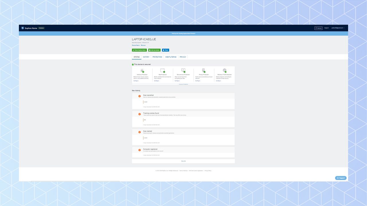 Sophos 2021 antivirus review