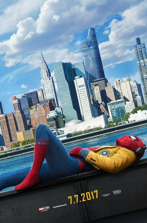 Spider-Man relaxing