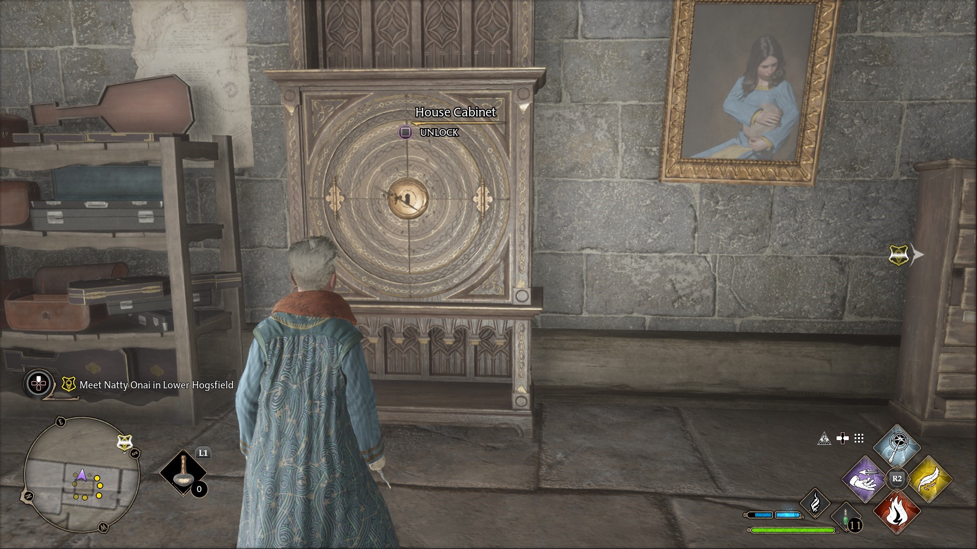 Hogwarts Legacy Daedalian Key location in North Hall