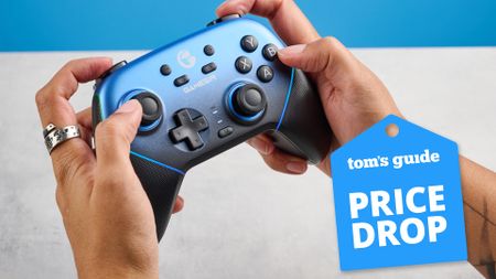 A GameSir Super Nova controller for the Nintendo Switch 2