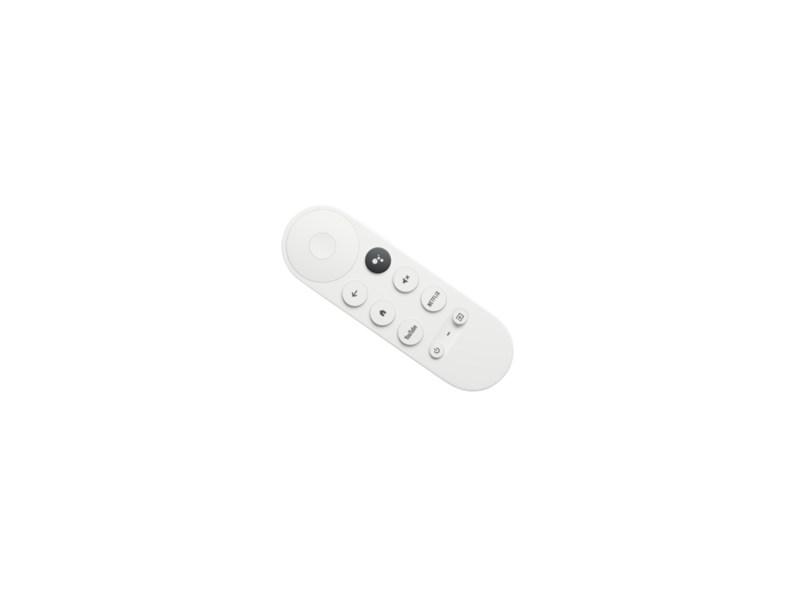The Chromecast Remote in Snow