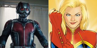 Ant-Man and Captain Marvel