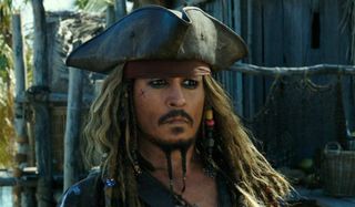 Johnny Depp Jack Sparrow pirates of the caribbean 5