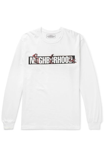 Logo-Print Cotton-Jersey T-Shirt - NEIGHBORHOOD