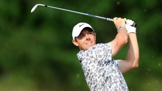 Rory McIlroy in the US Open 2022 first round at Brookline