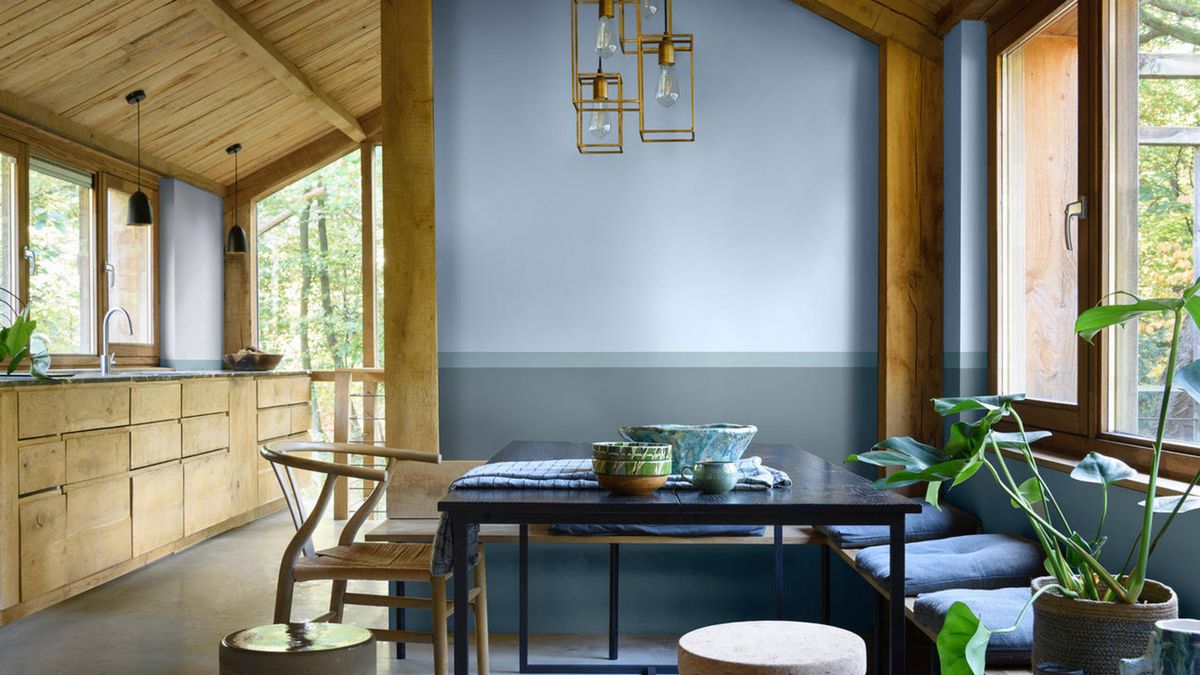 rustic dining room