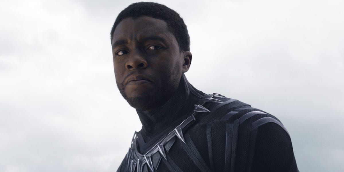 Chadwick Boseman in Captain America: Civl War