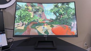 Philips 328e1ca curved 4K monitor