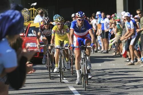 Christophe Moreau (Ag2r) had a great ride in the mountains today.