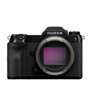 Fujifilm GFX 100S II camera on a white background