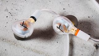 Beyerdynamic DT 30 IE earbuds on table