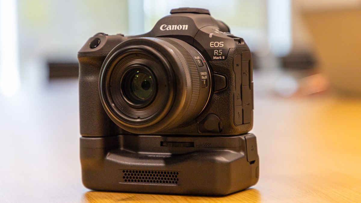 Canon gets a grip on the R5 Mark II! Well, THREE grips, actually ...