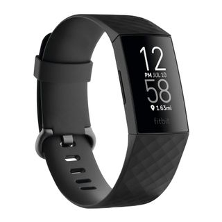 a photo of the Fitbit Charge 4 fitness tracker in black