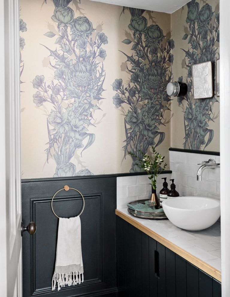 Bathroom Wallpaper Ideas Prints And Patterns With Personality And Panache For Your Smallest Room Livingetc