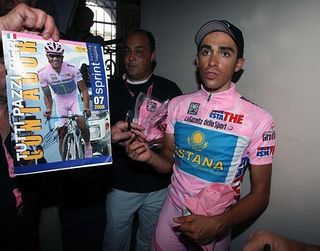Contador staying put