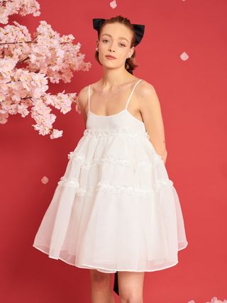 Dream Breeze Organza Mini Dress