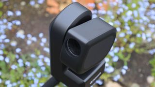 ZWO SeeStar S50 smart telescope review photo showing the lens