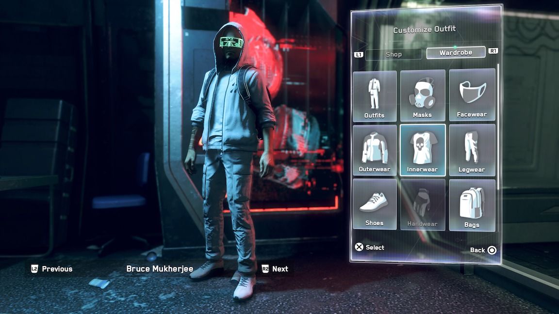 watch dogs legion clothing stores