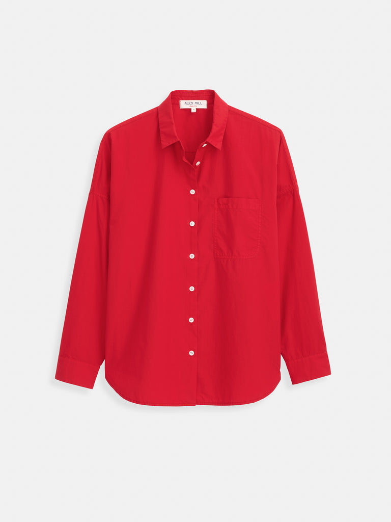 Jo Shirt in Cotton Poplin