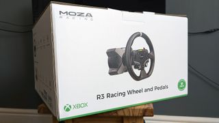 MOZA R3 Racing Wheel and Pedals