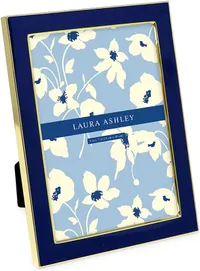 Laura Ashley 5x7 Navy Enamel Picture Frame: $19.99 at Amazon