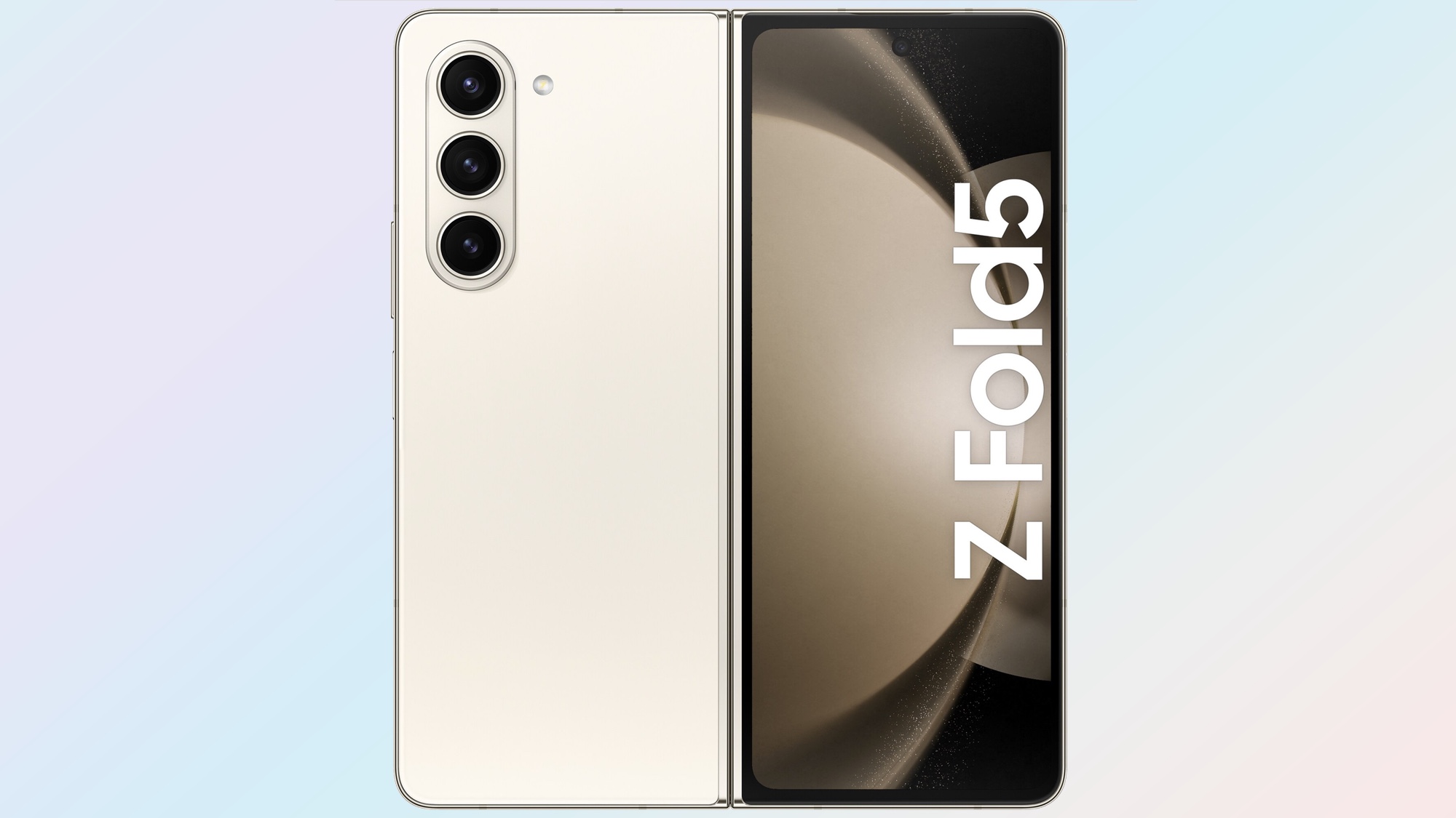 Galaxy Z Fold 5 beige
