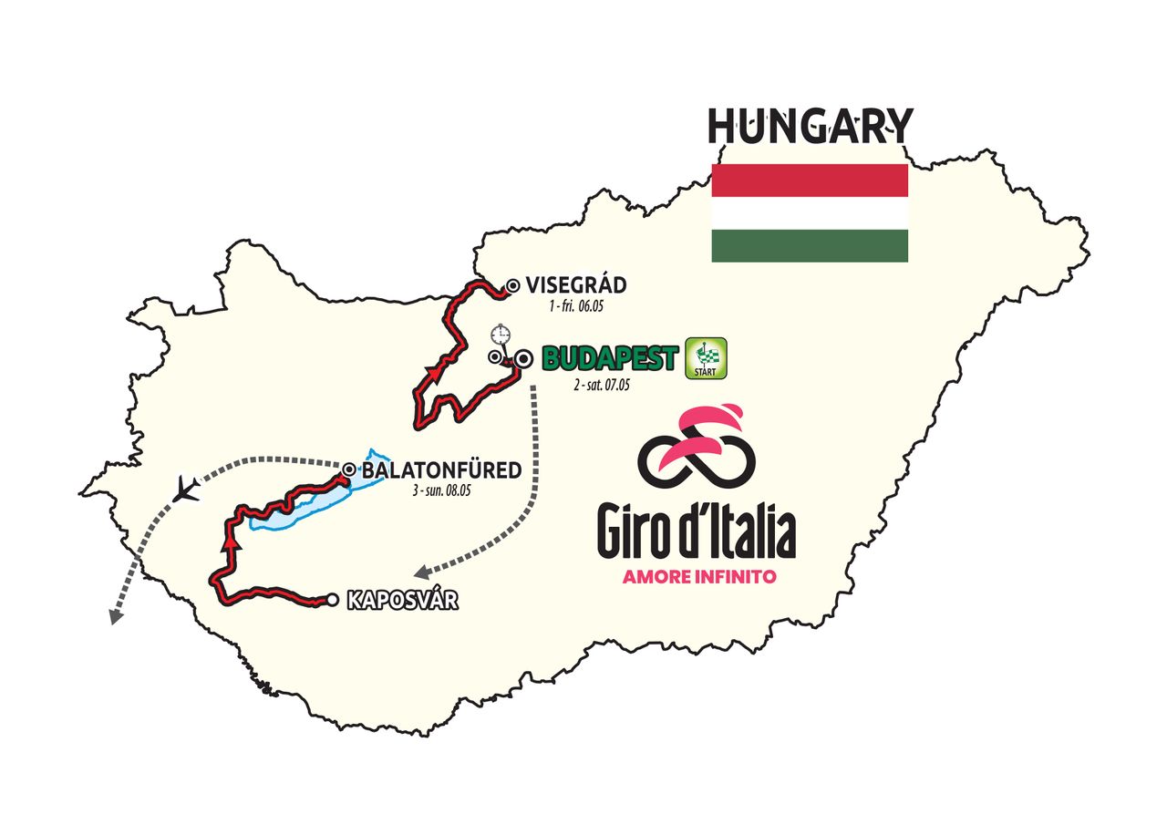 The Grande Partenza of the 2022 Giro d'Italia
