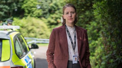 The Tower season 2 ending explained. Seen here is Gemma Whelan as DS Sarah Collins