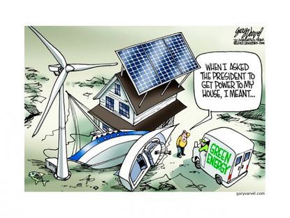 Green energy overload