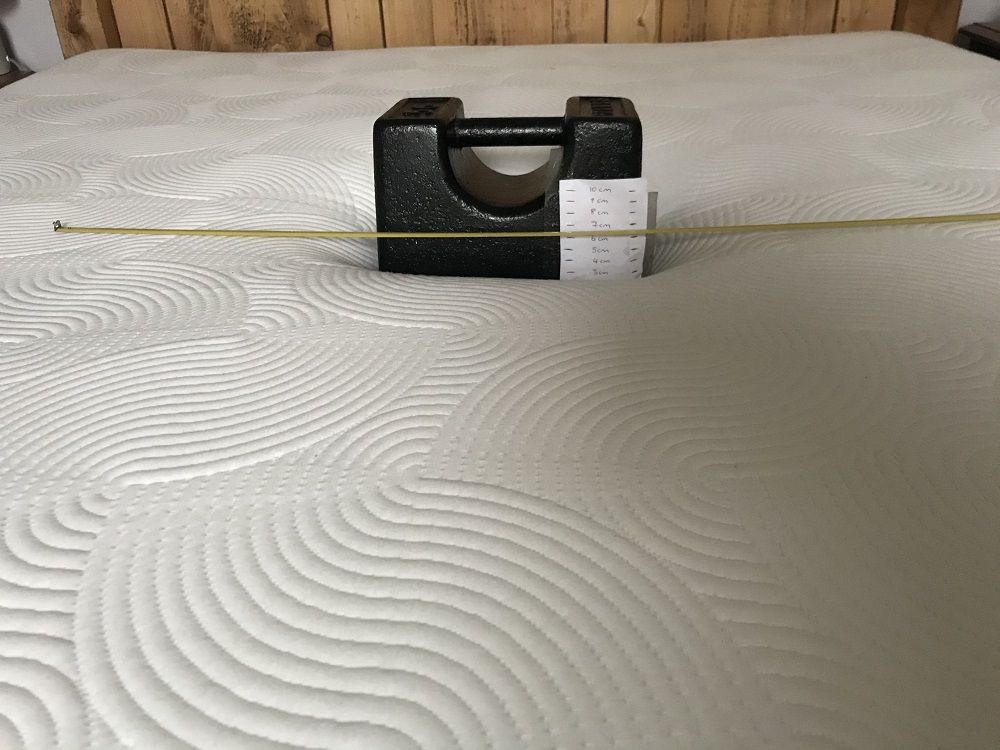Brook + Wilde elite mattress weight test 3