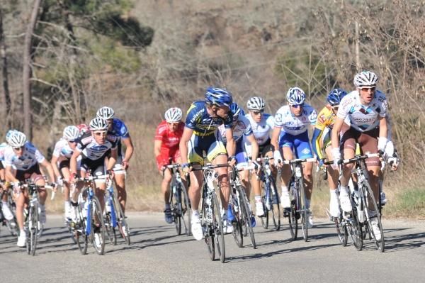 AG2R La Mondiale looks after Anthony Ravard in the bunch.