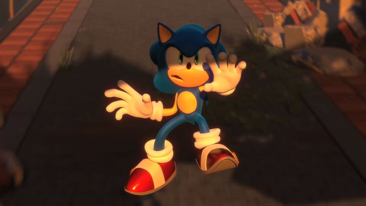 Sonic The Hedgehog 360 Degree Look Around