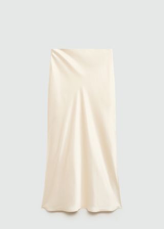 Satin Long Skirt - Women | Mango United Kingdom