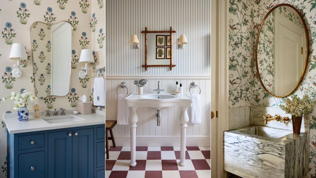 is bathroom wallpaper on trend