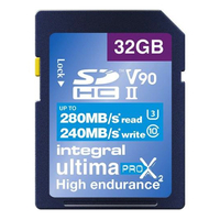 Integral UltimaPro X2 SD memory card (32GB): £49.99 now £29.99 at Jessops