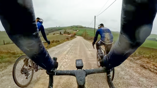 Fenix-Deceuninck tackle wet gravel during Strade Bianche recon ride – Video