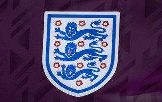 England away kit for Euro 2024: England badge