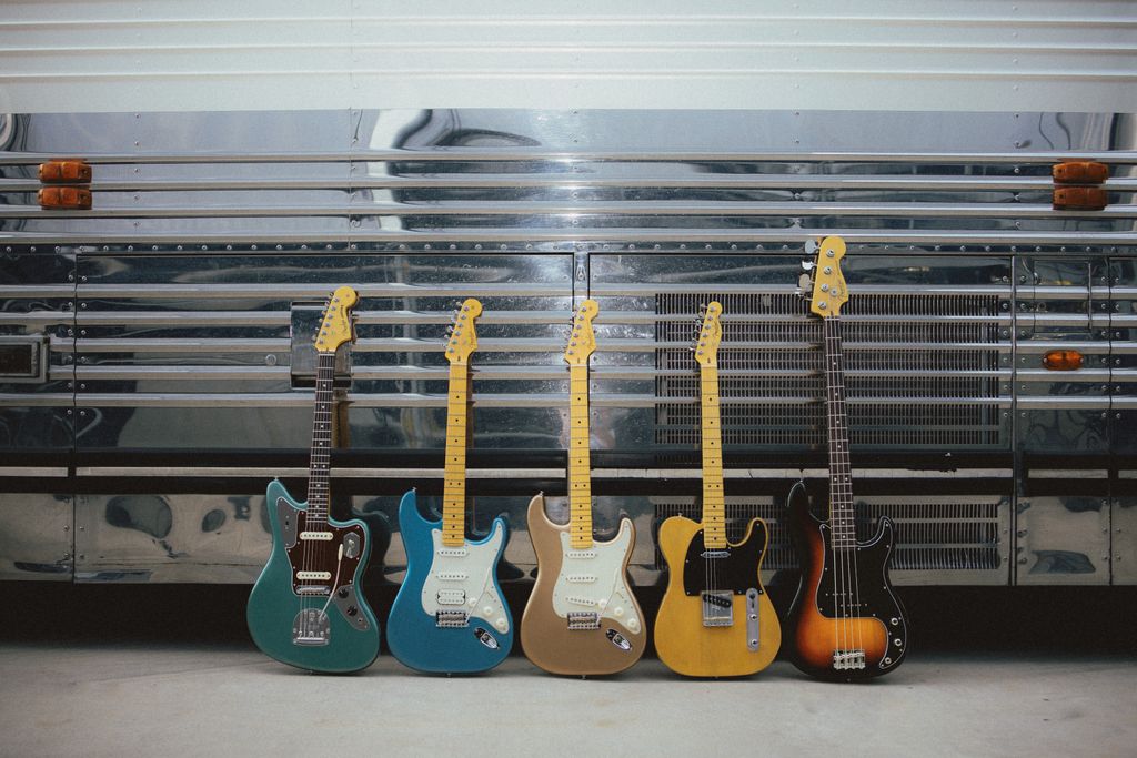 Fender guitars