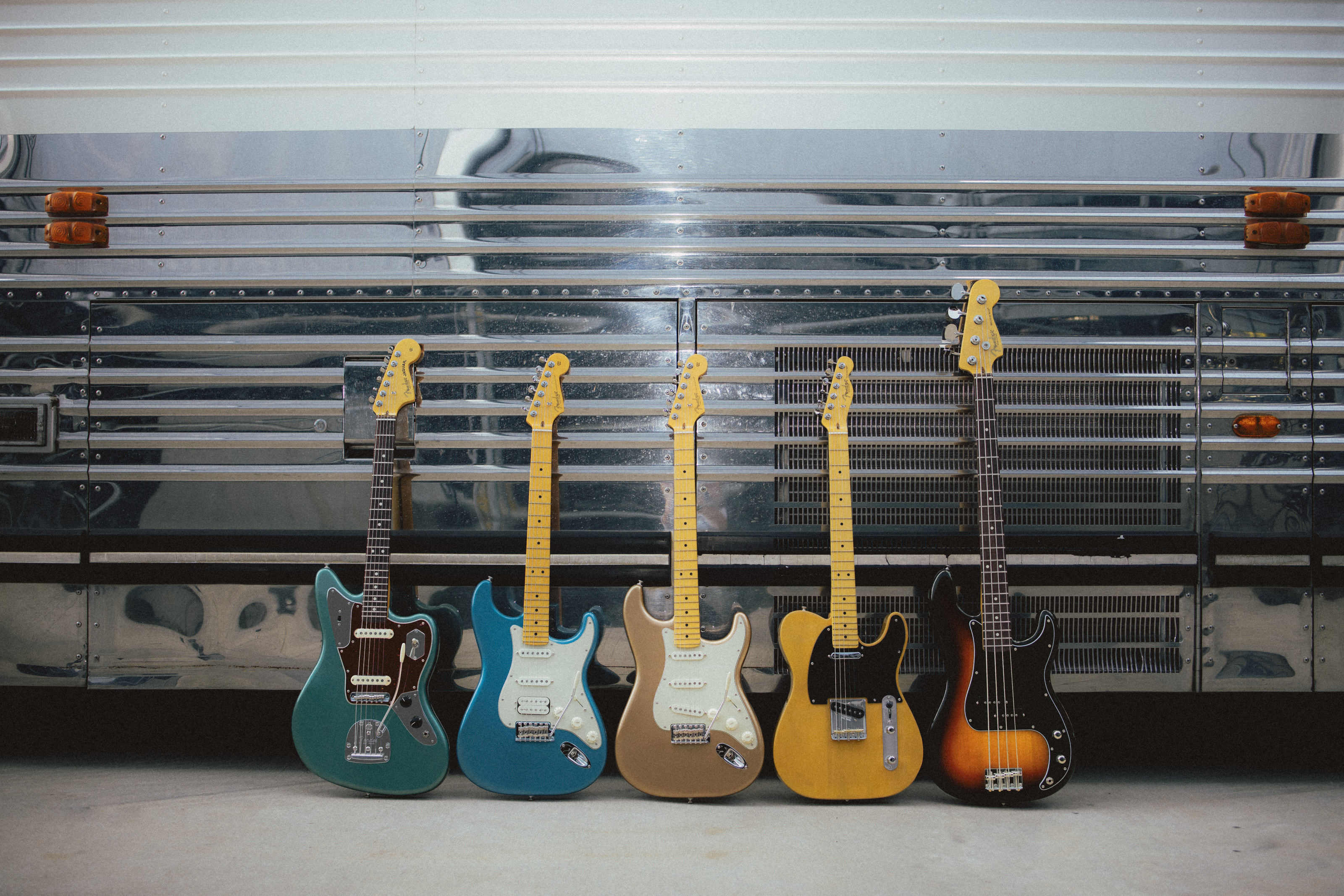 The new range of Fender American Professional guitars and basses