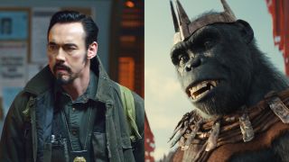 Kevin Durand in The Strain and Proximus Caesar in Kingdom of the Planet of the Apes
