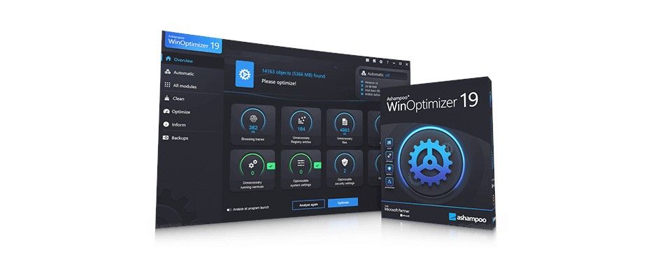 Ashampoo WinOptimizer 19 Review Hero