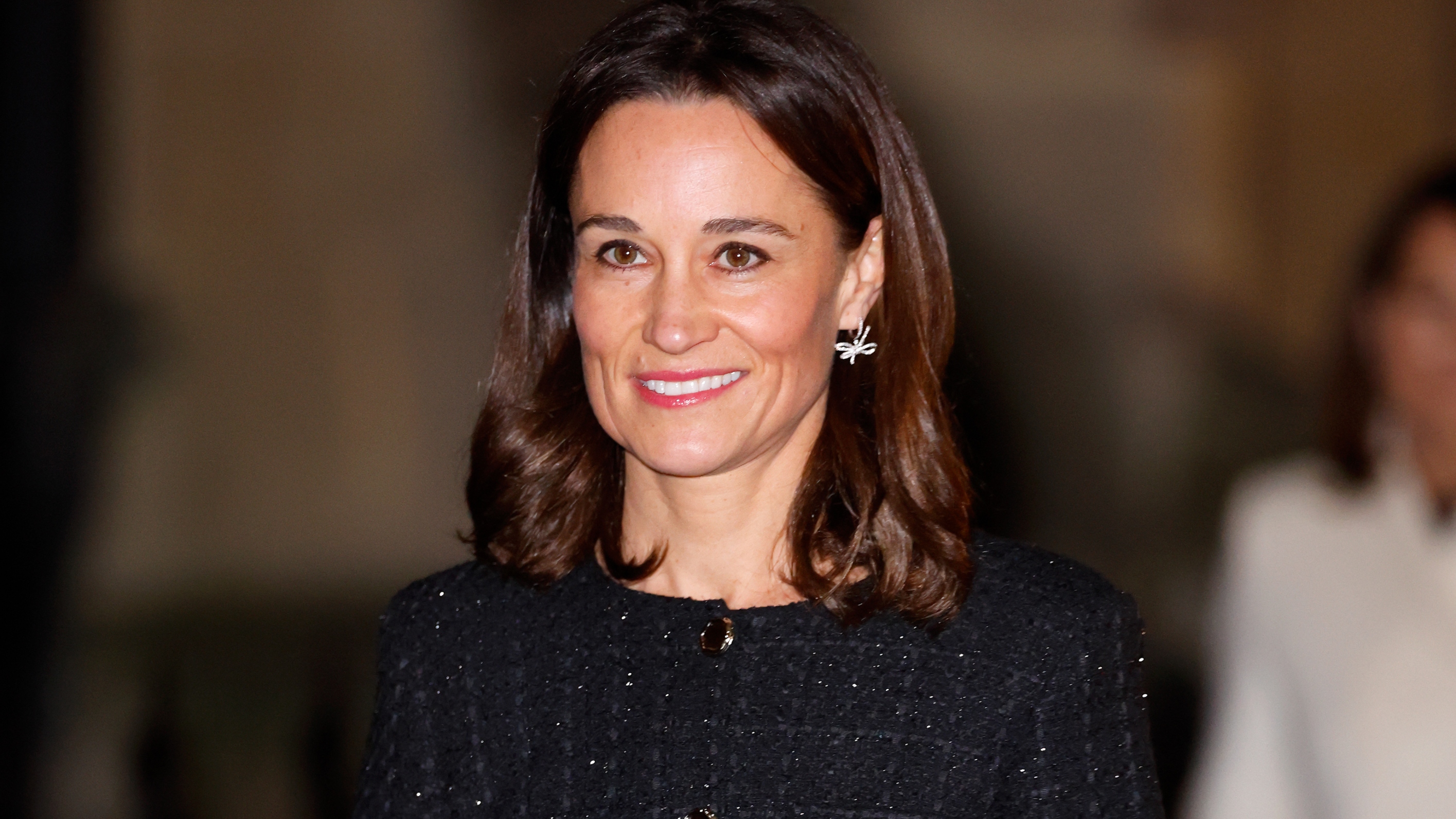 Pippa Middleton attends the 'Together At Christmas' Carol Service at Westminster Abbey on December 6, 2024