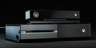 The Kinect camera on an Xbox One.