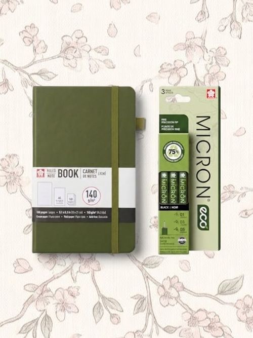 A5 Notebook & Pigma Micron Bundle