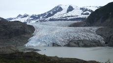 Mendenhall Glacier in Juneau, Alaska