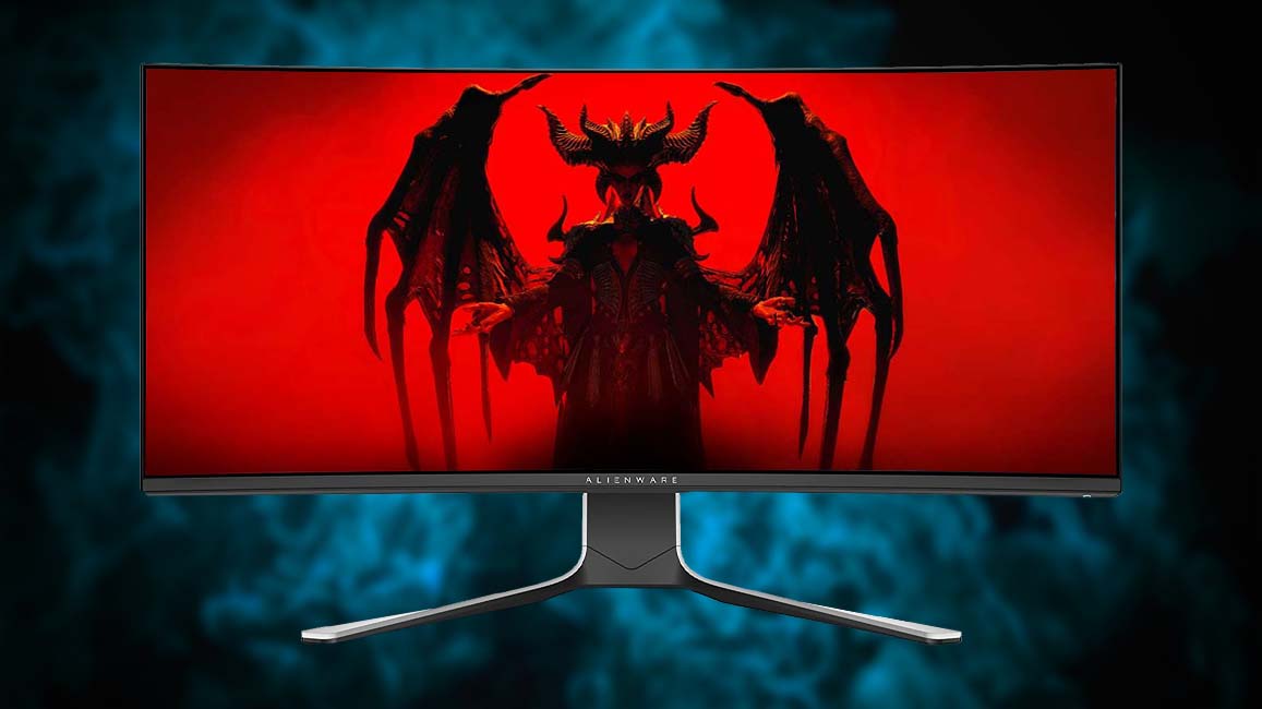 Diablo 4 on ultrawide monitor.