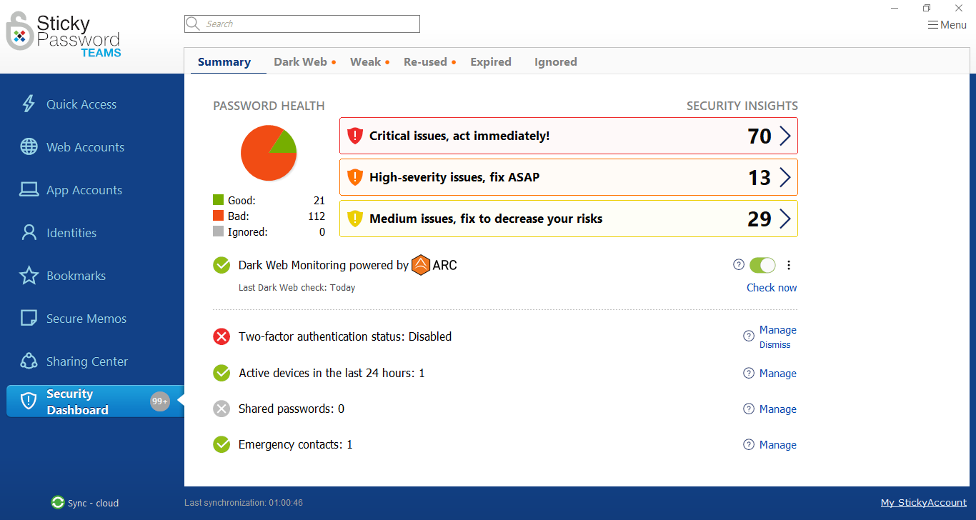 Sticky Password business plan review