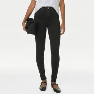 M&S Ivy Supersoft High Waisted Skinny Jeans