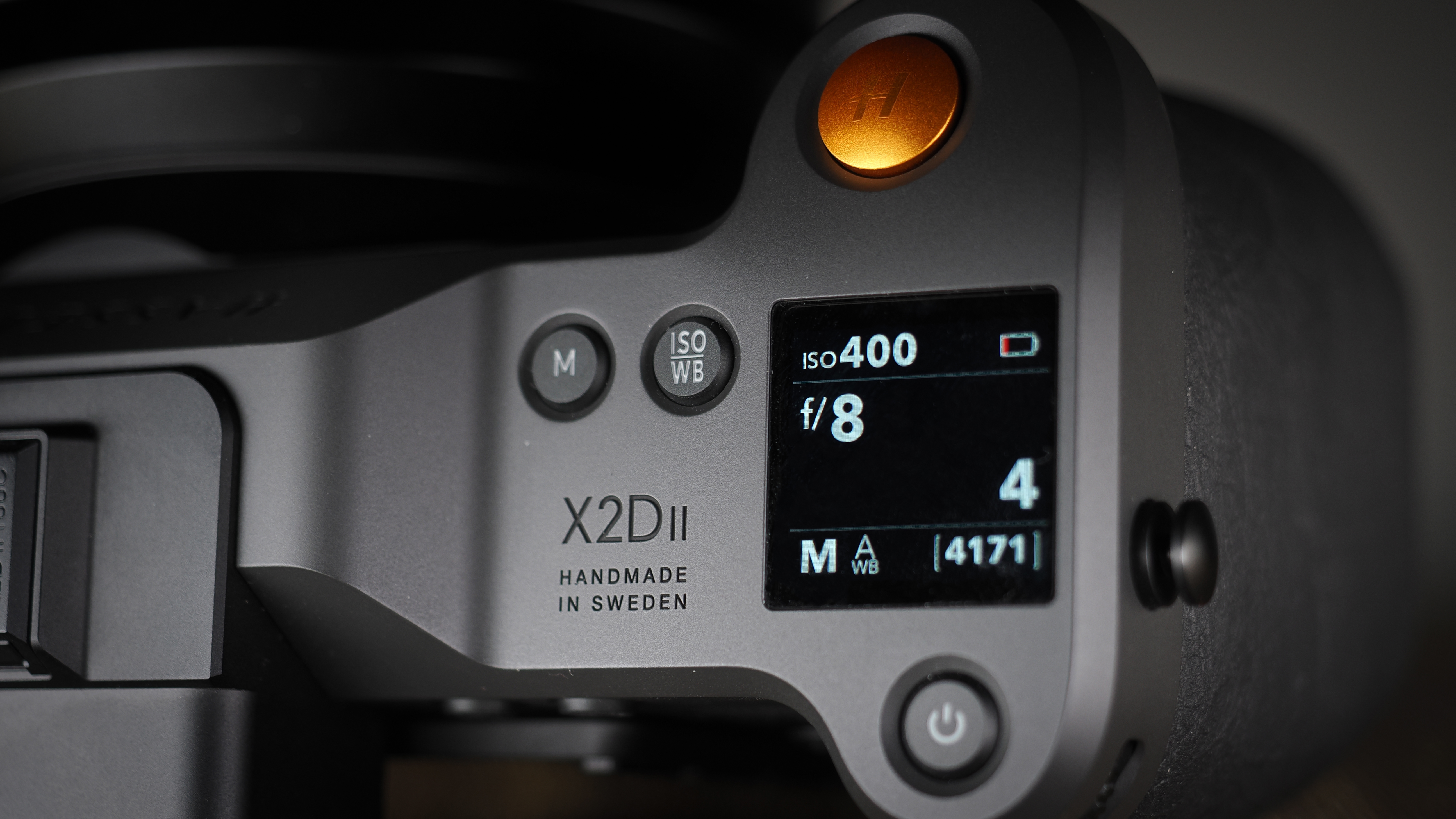 Hasselblad X2D II 100C on a wooden surface